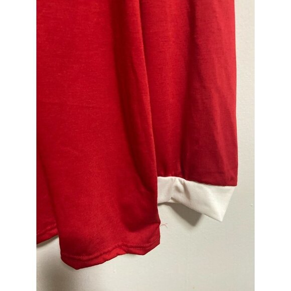 Women Long Sleeve Elastic Waist Christmas Pajamas Set "La Jefa" - Picture 6 of 15